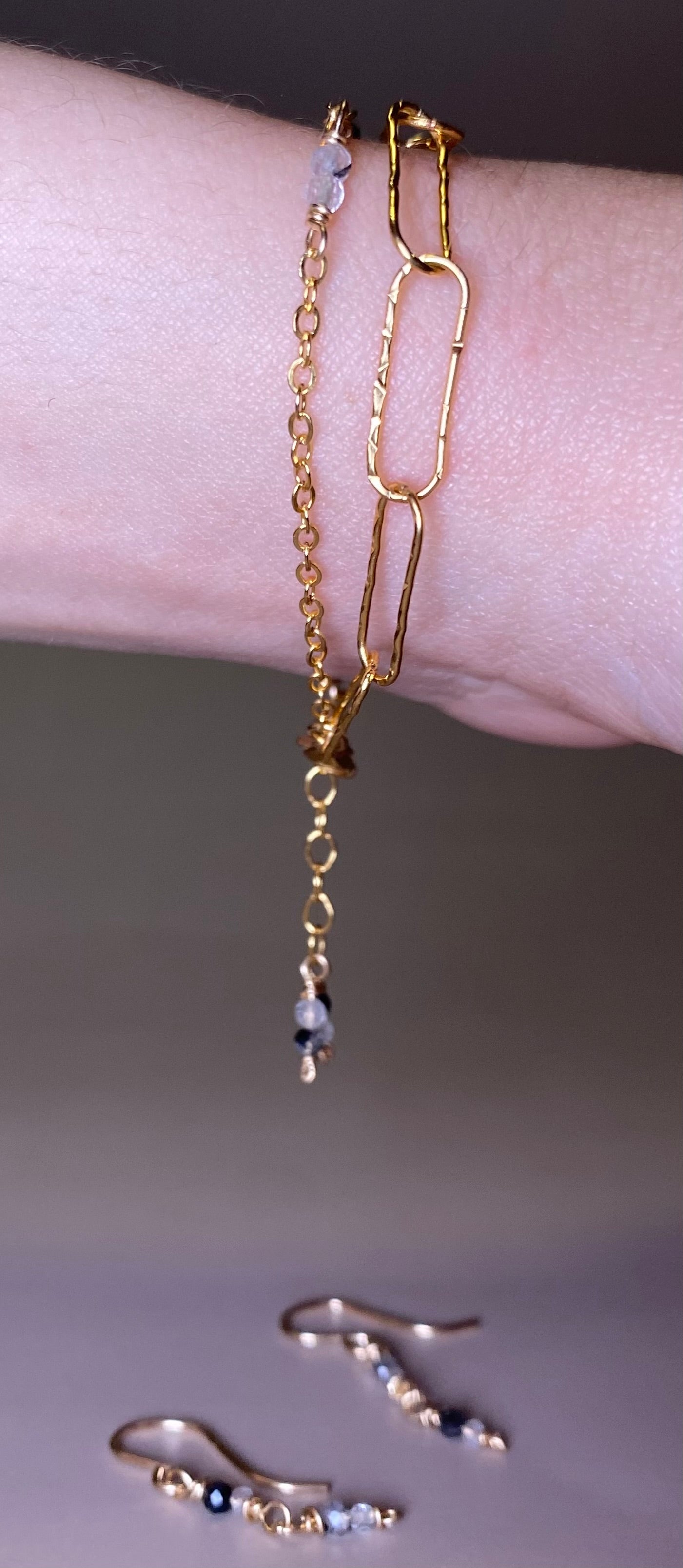 Ashley Double Chain Bracelet