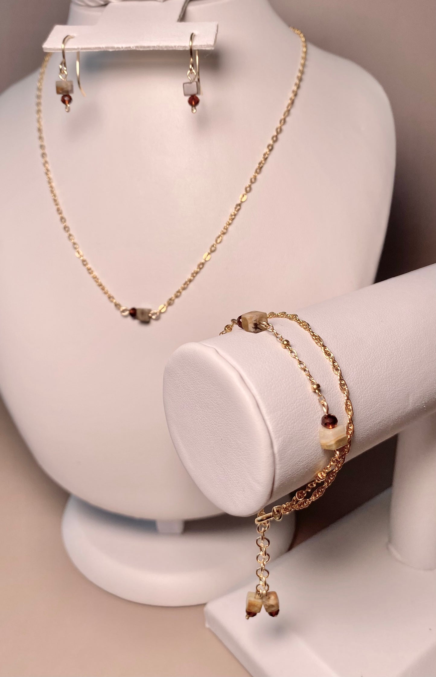 Saffy Double Chain Bracelet