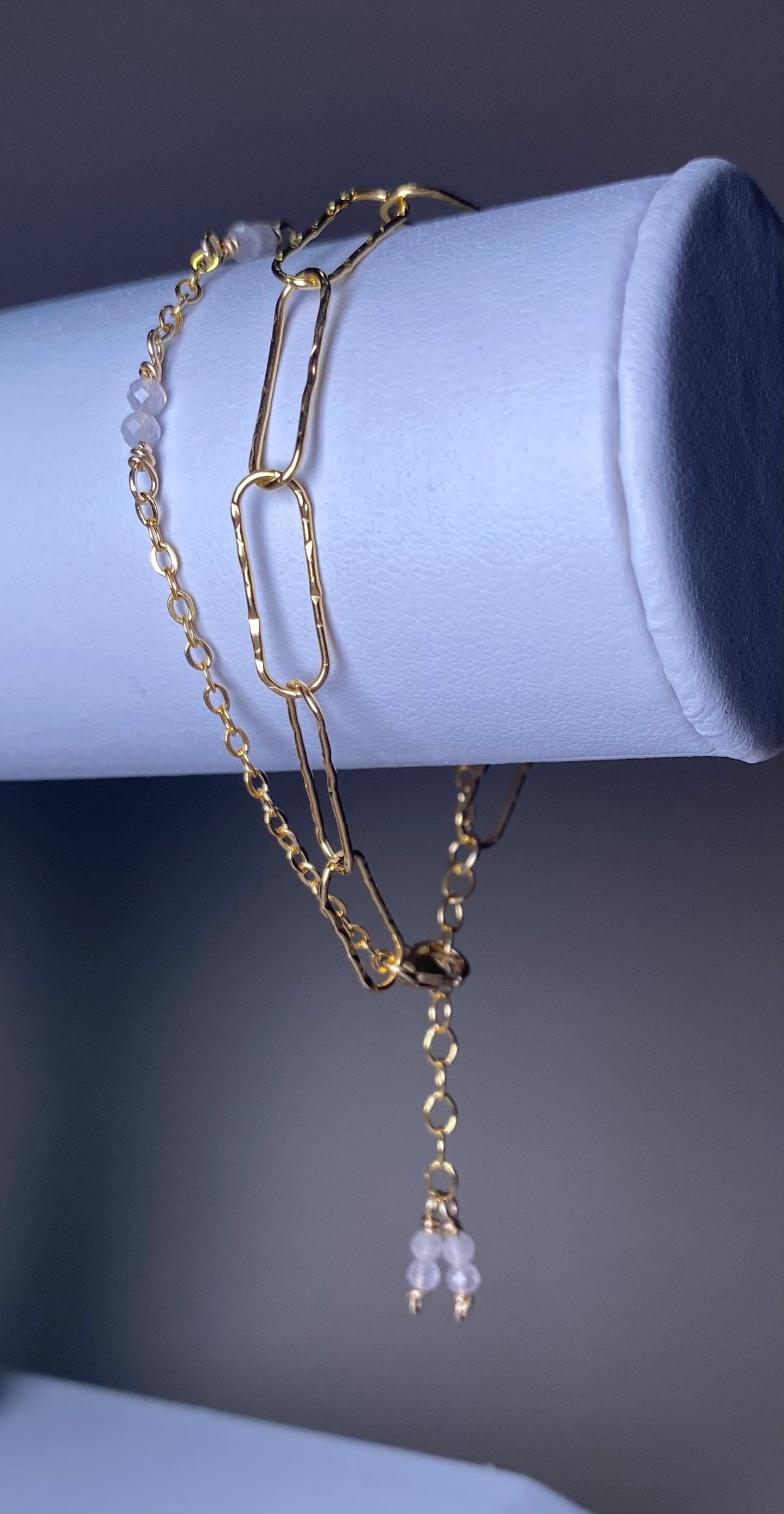 Nora Double Chain Bracelet