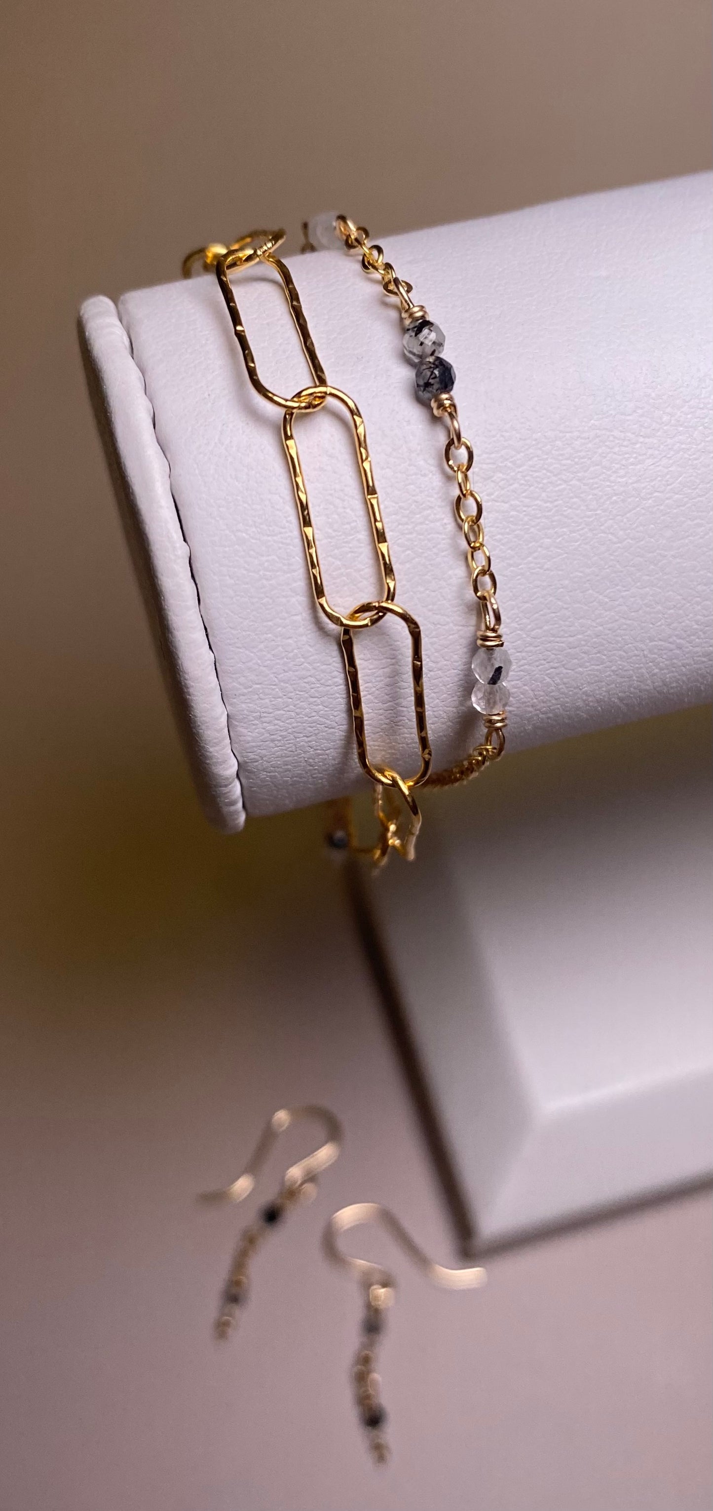 Ashley Double Chain Bracelet