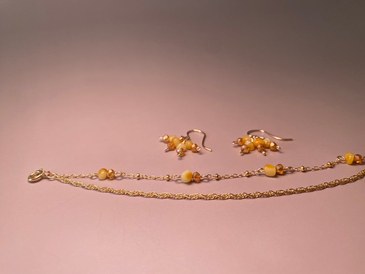 Ava Double Chain Bracelet