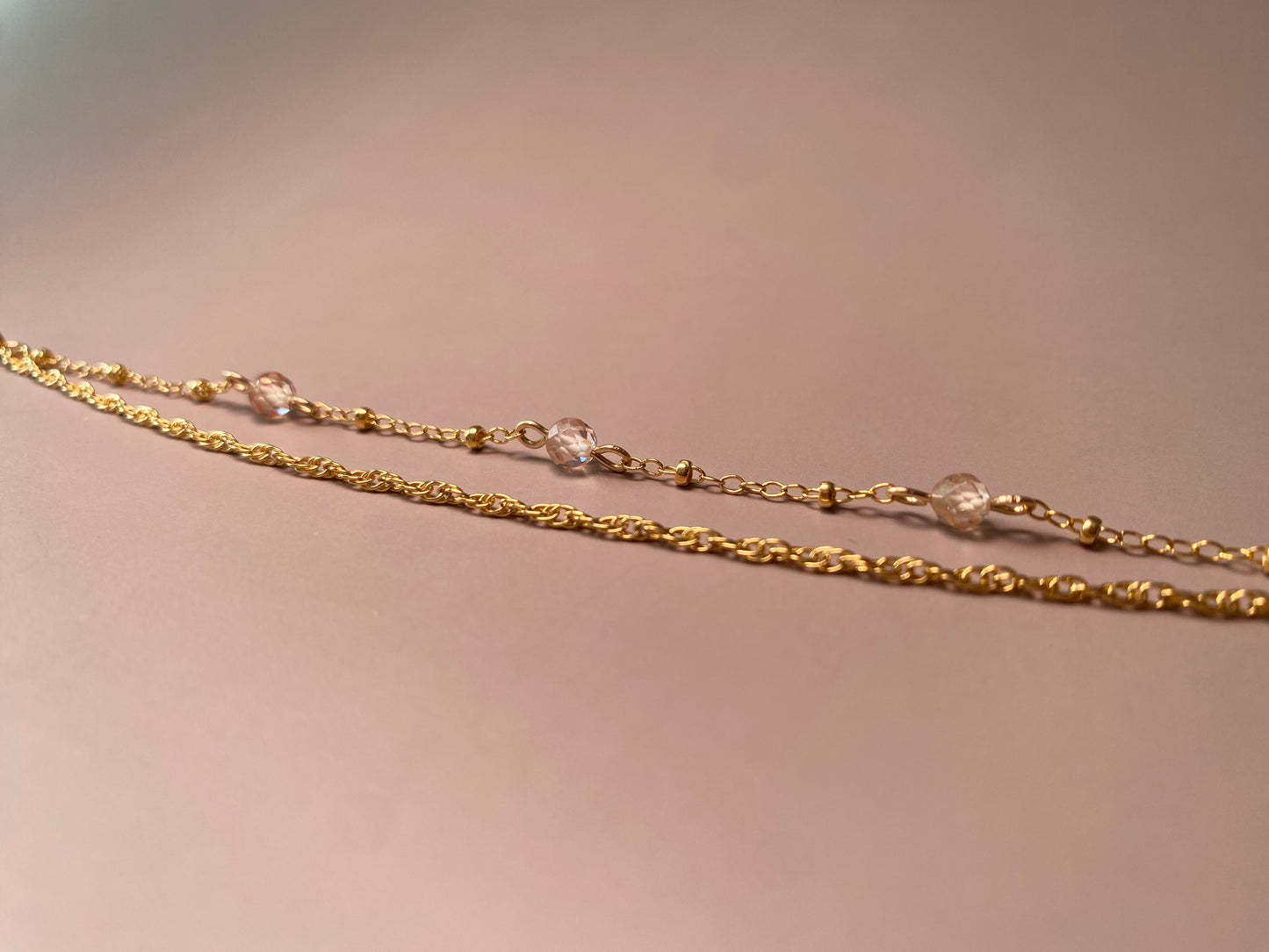 Patricia Double Chain Bracelet