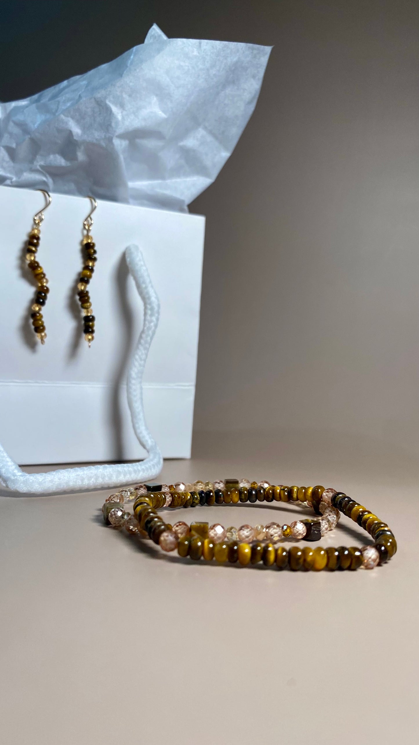Saffy 4mm Zebra Bracelet