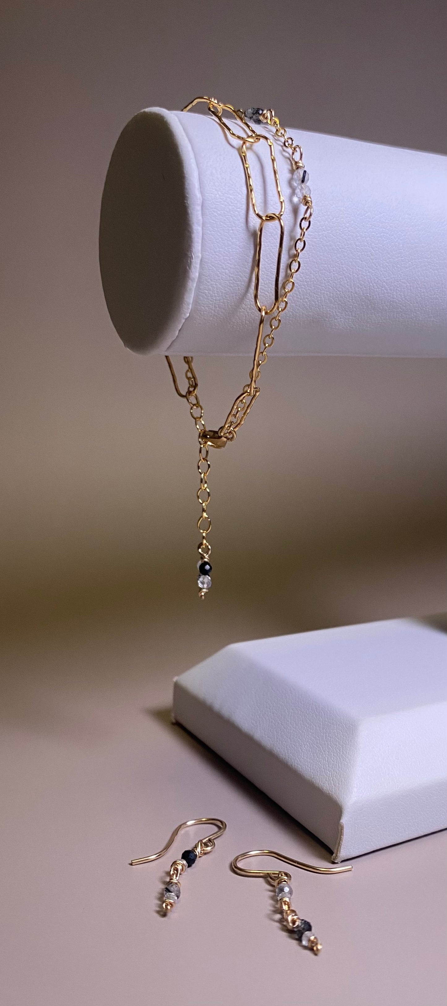 Ashley Double Chain Bracelet