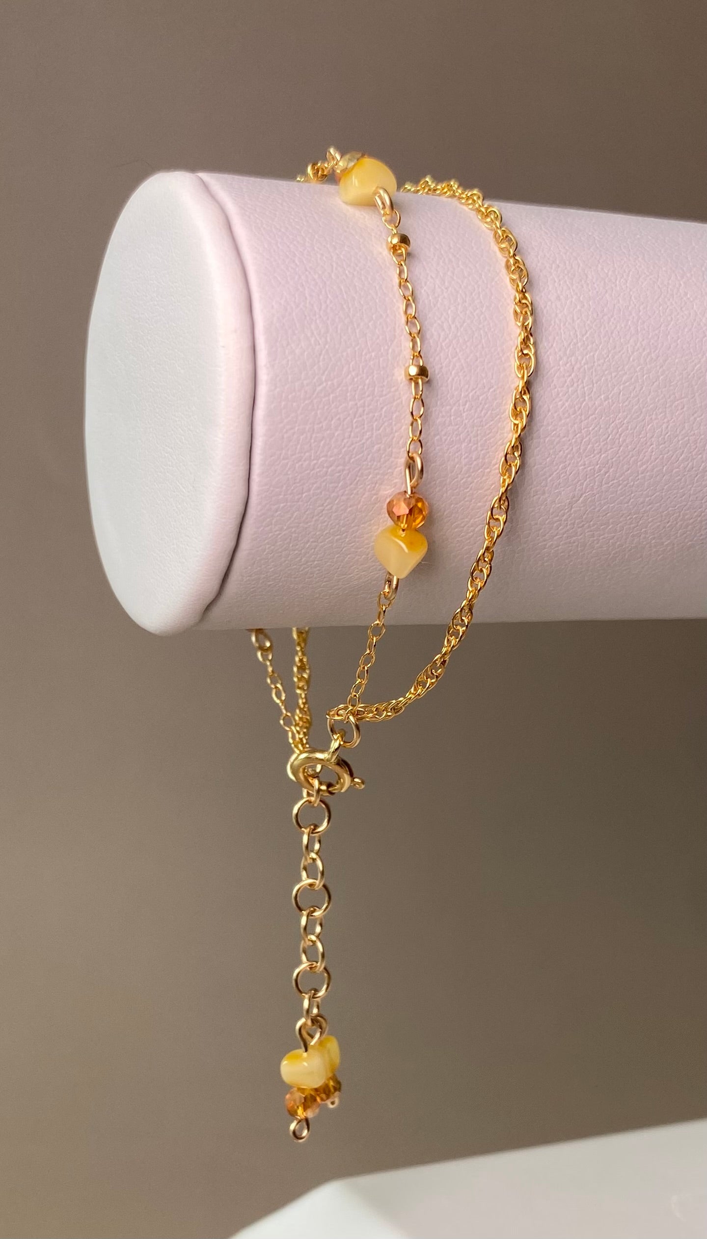Ava Double Chain Bracelet