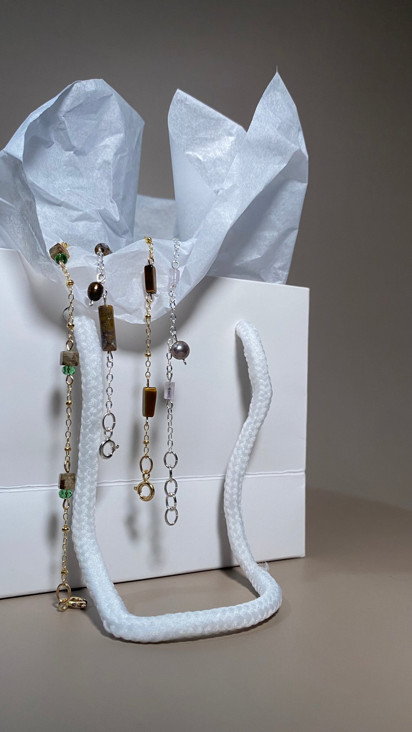 Caitlin Amethyst Chain Bracelet