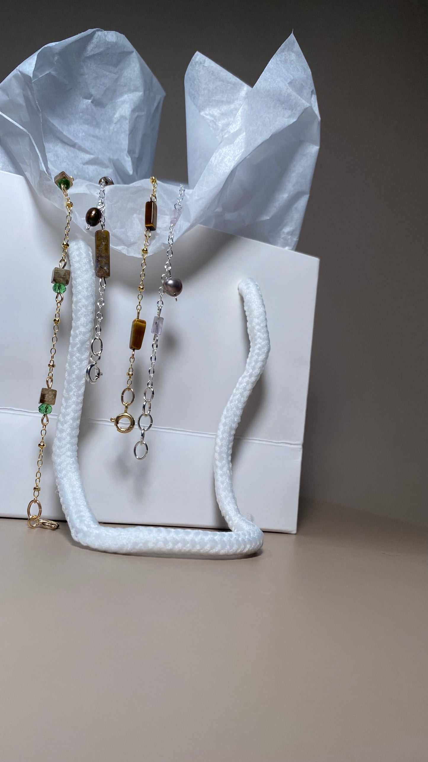 Saffy Zebra Chain Bracelet