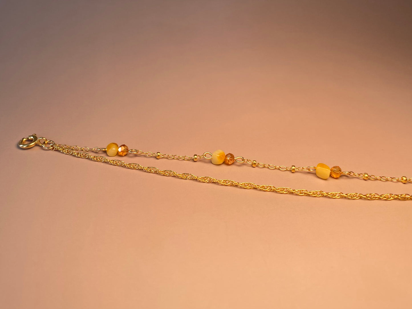 Ava Double Chain Bracelet