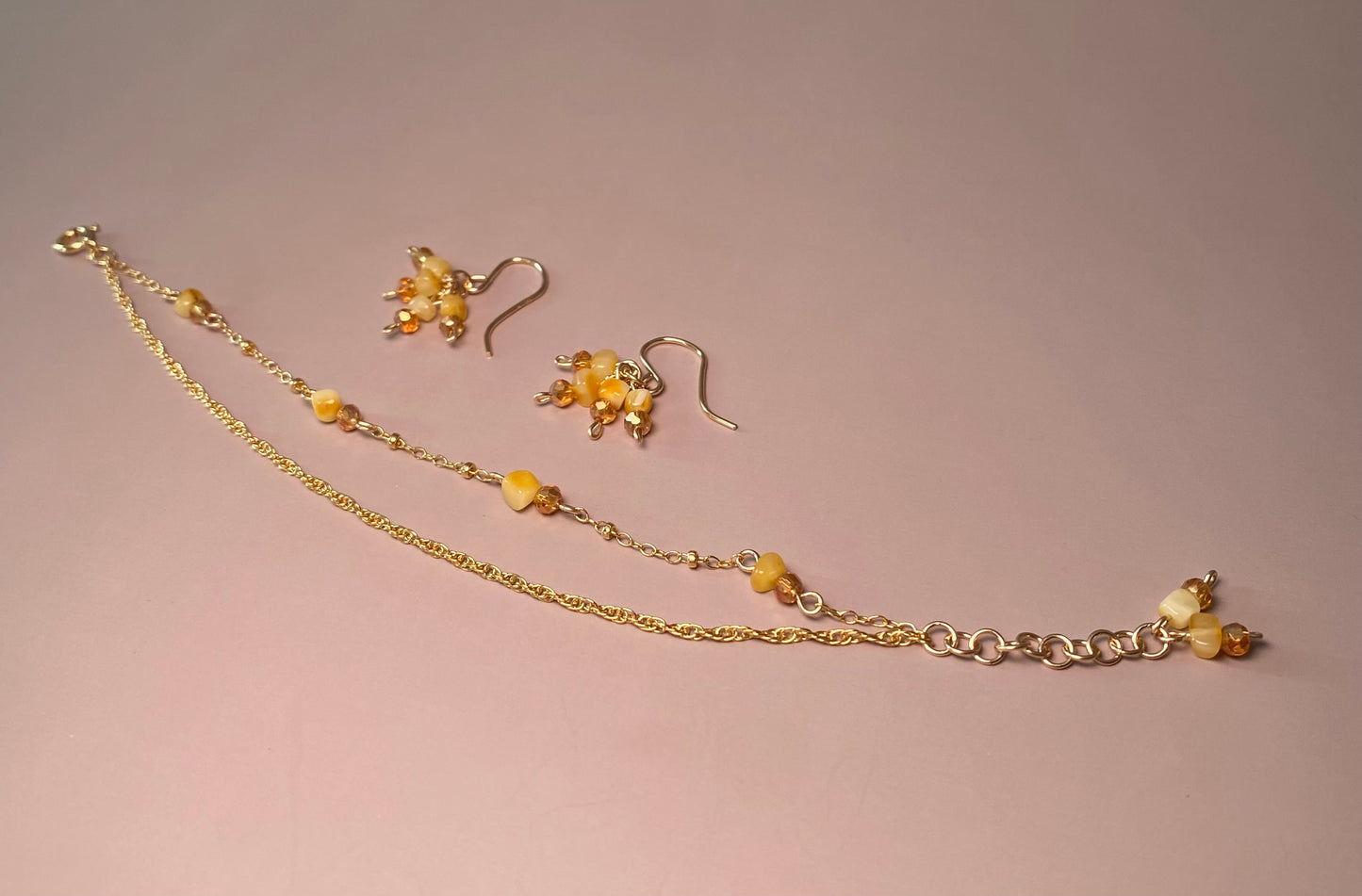 Ava Double Chain Bracelet