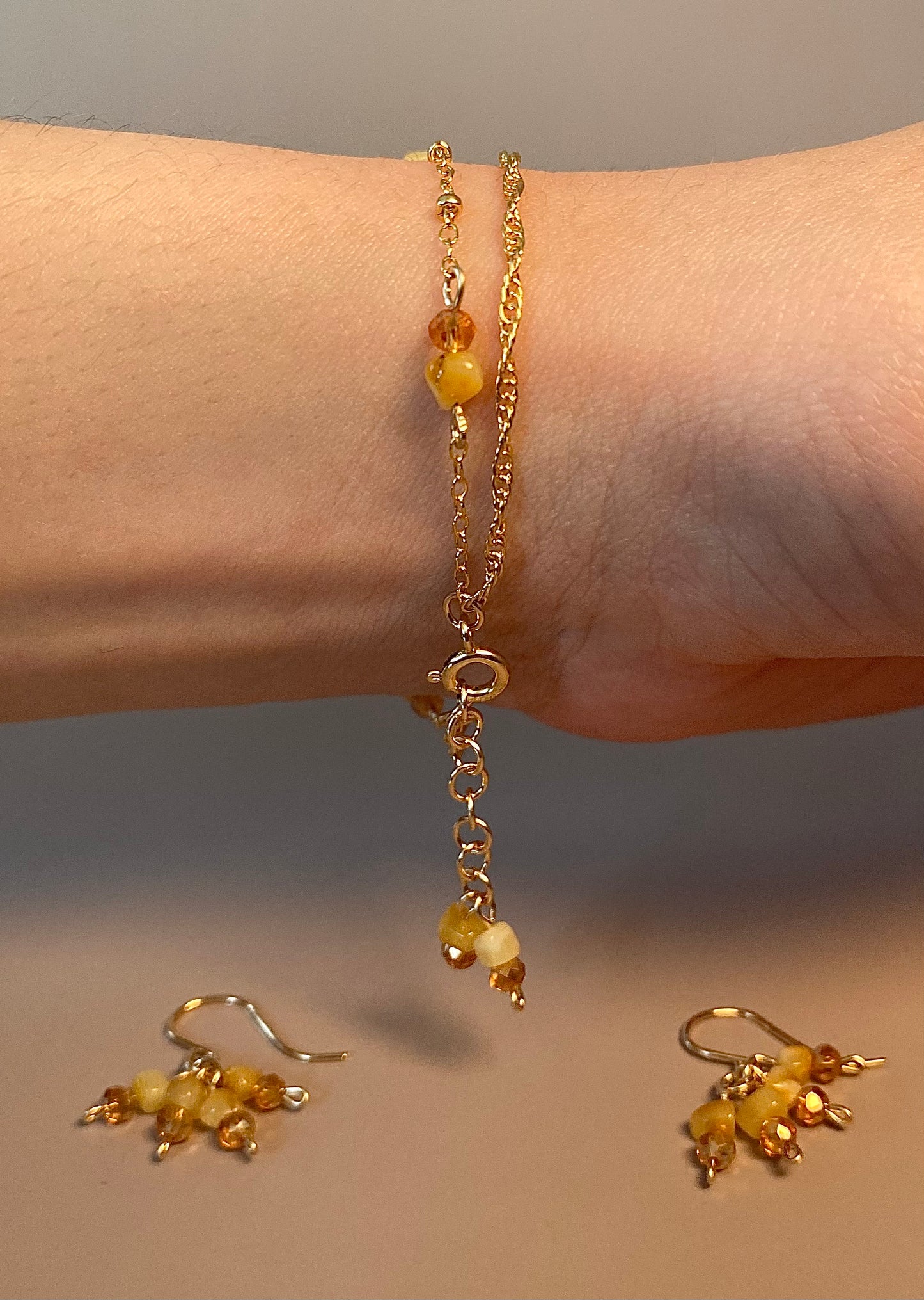 Ava Double Chain Bracelet