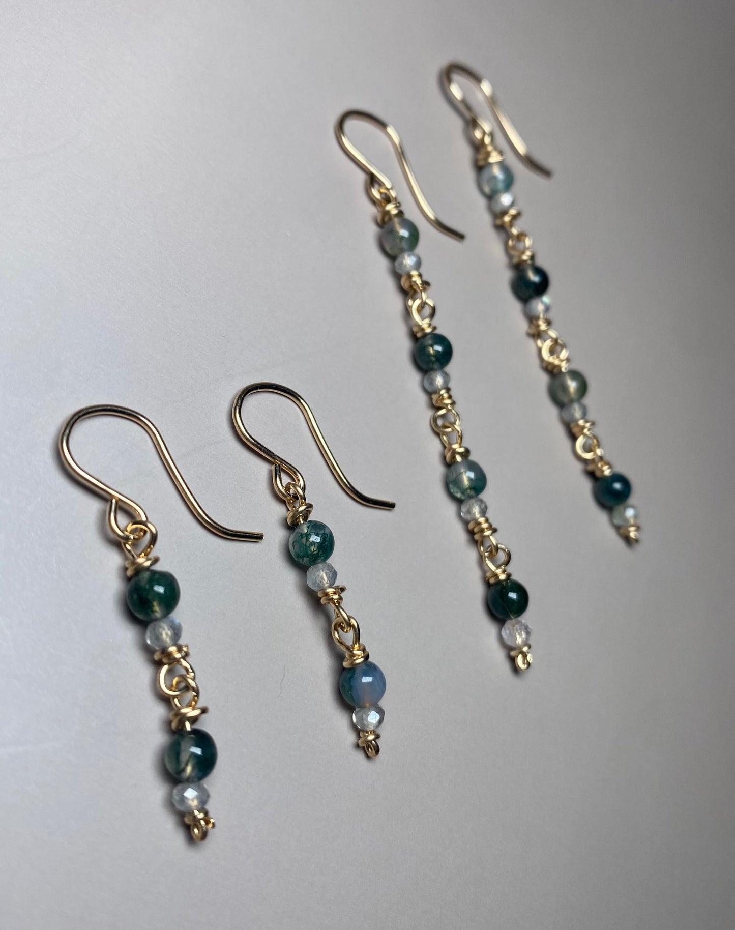 Amelia Earrings Long and Regular