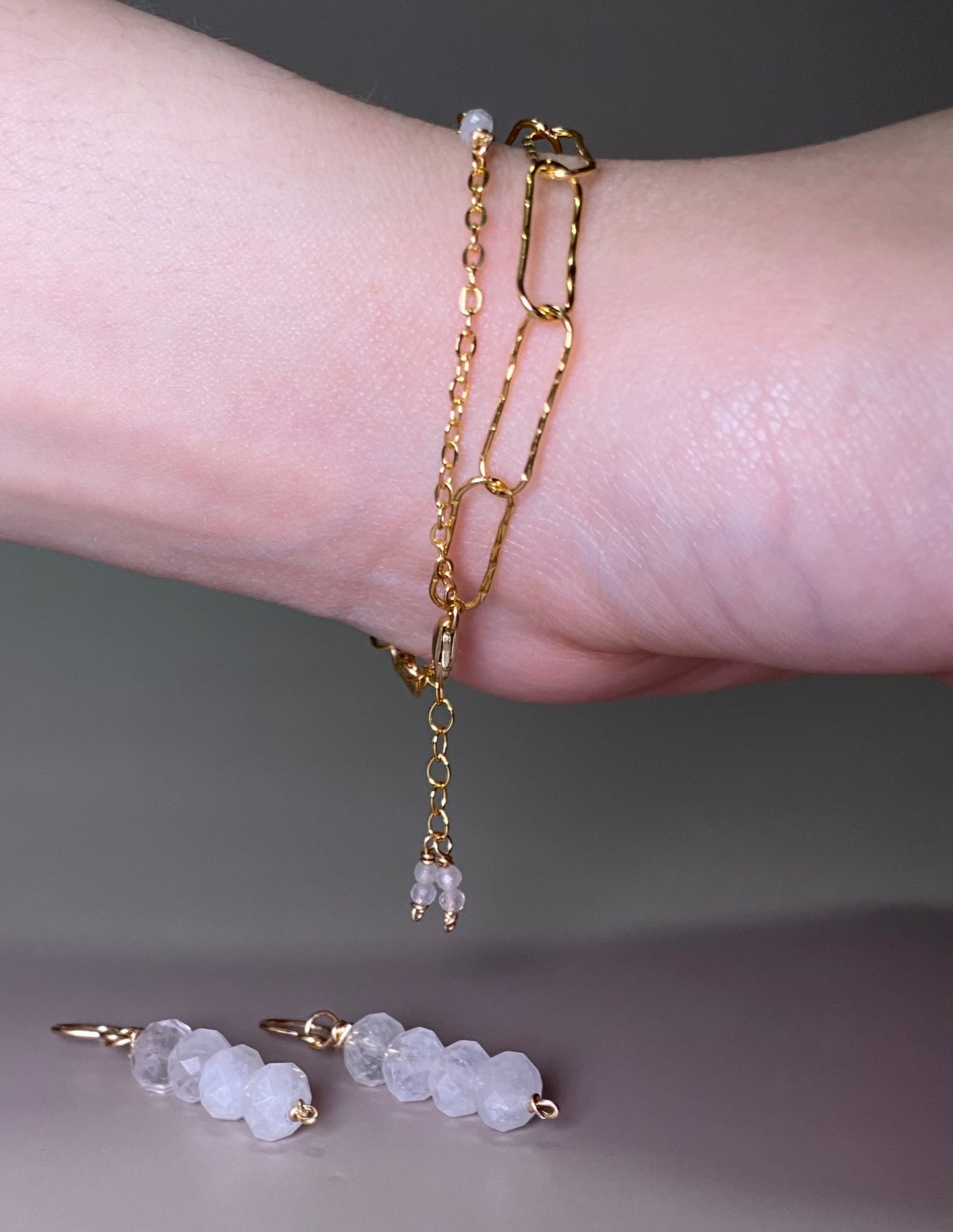 Nora Double Chain Bracelet