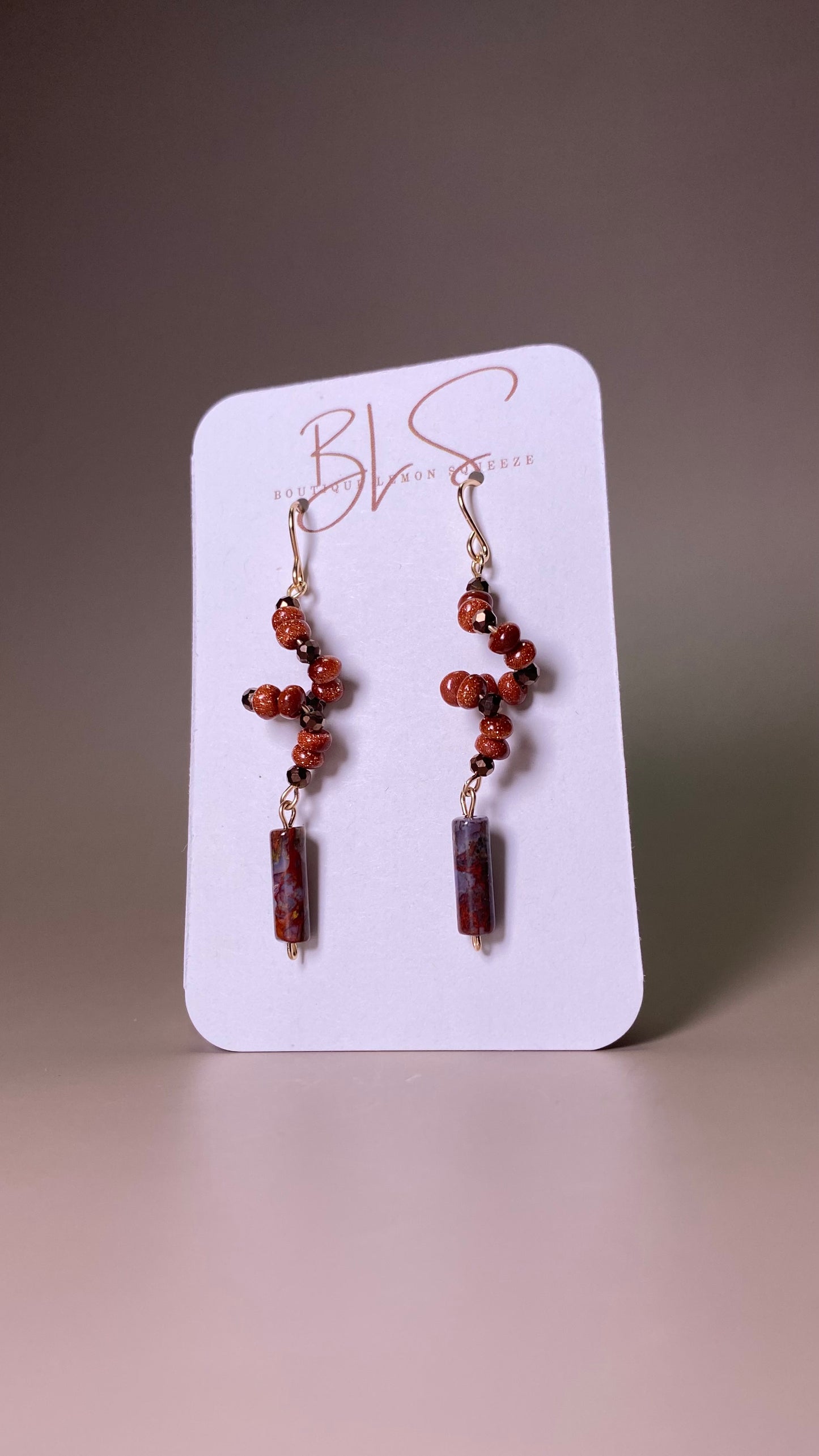 Francesca Goldstone Swirl Earrings