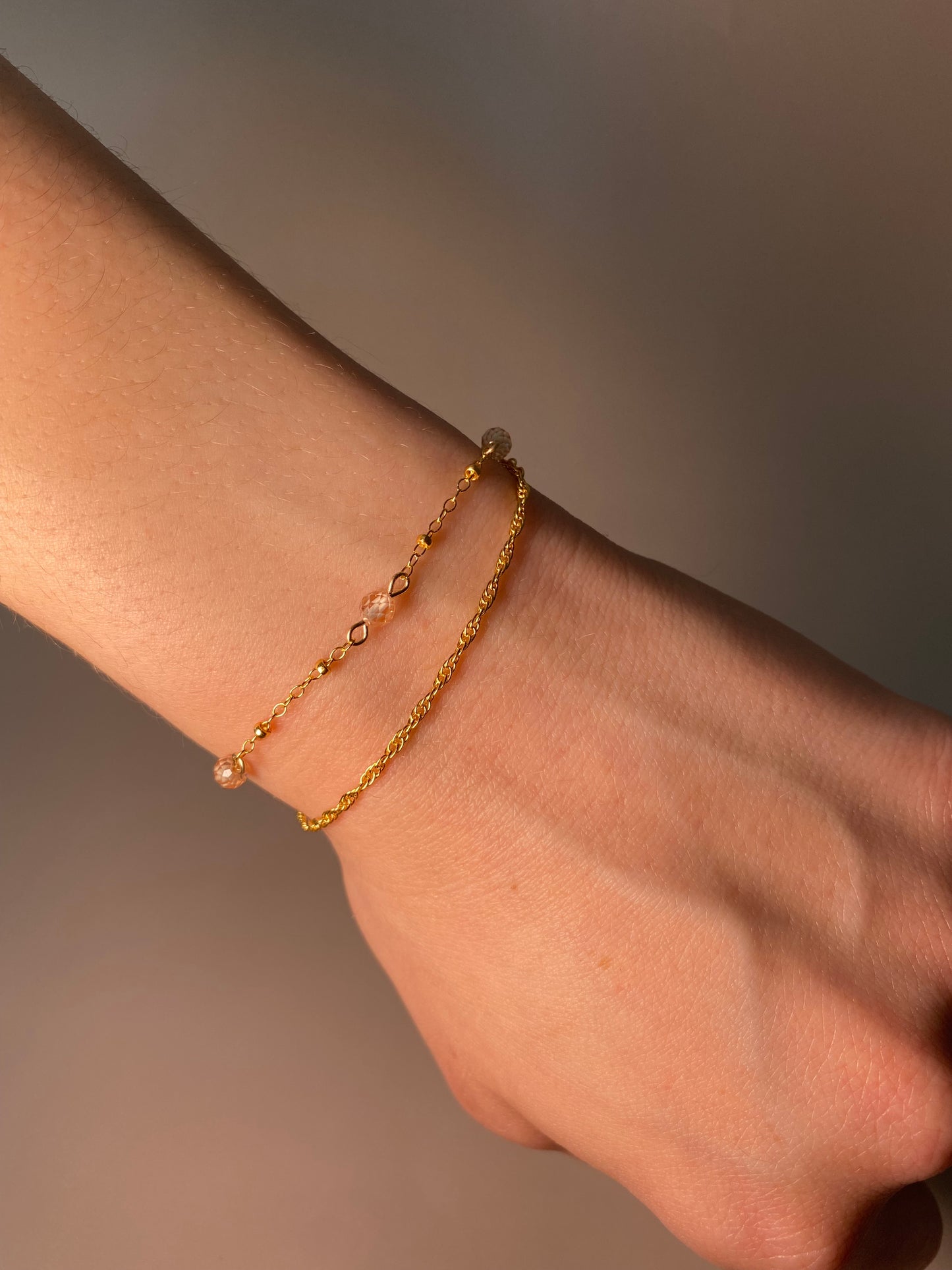 Patricia Double Chain Bracelet