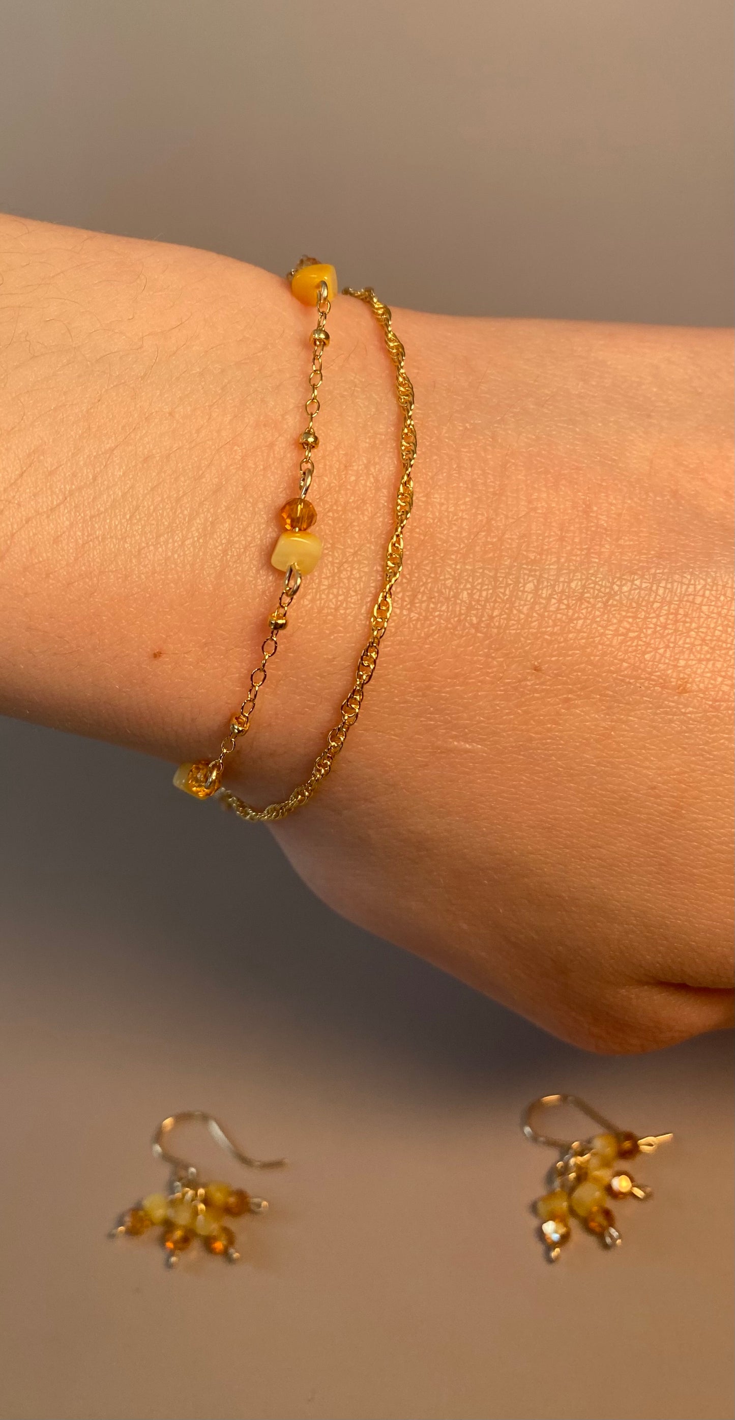 Ava Double Chain Bracelet
