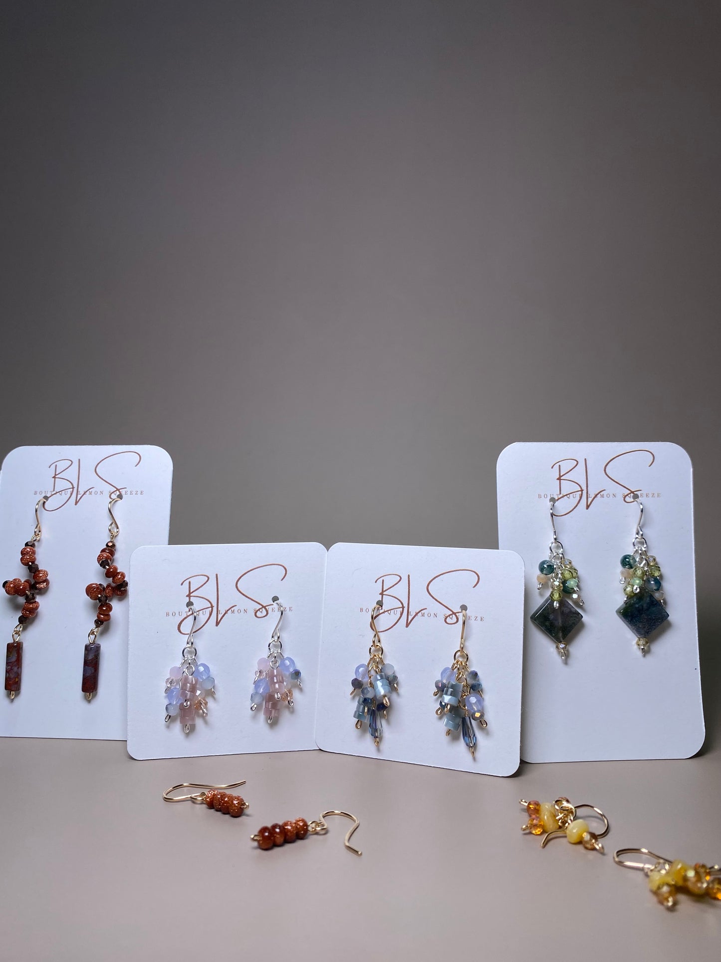 Amber Earrings