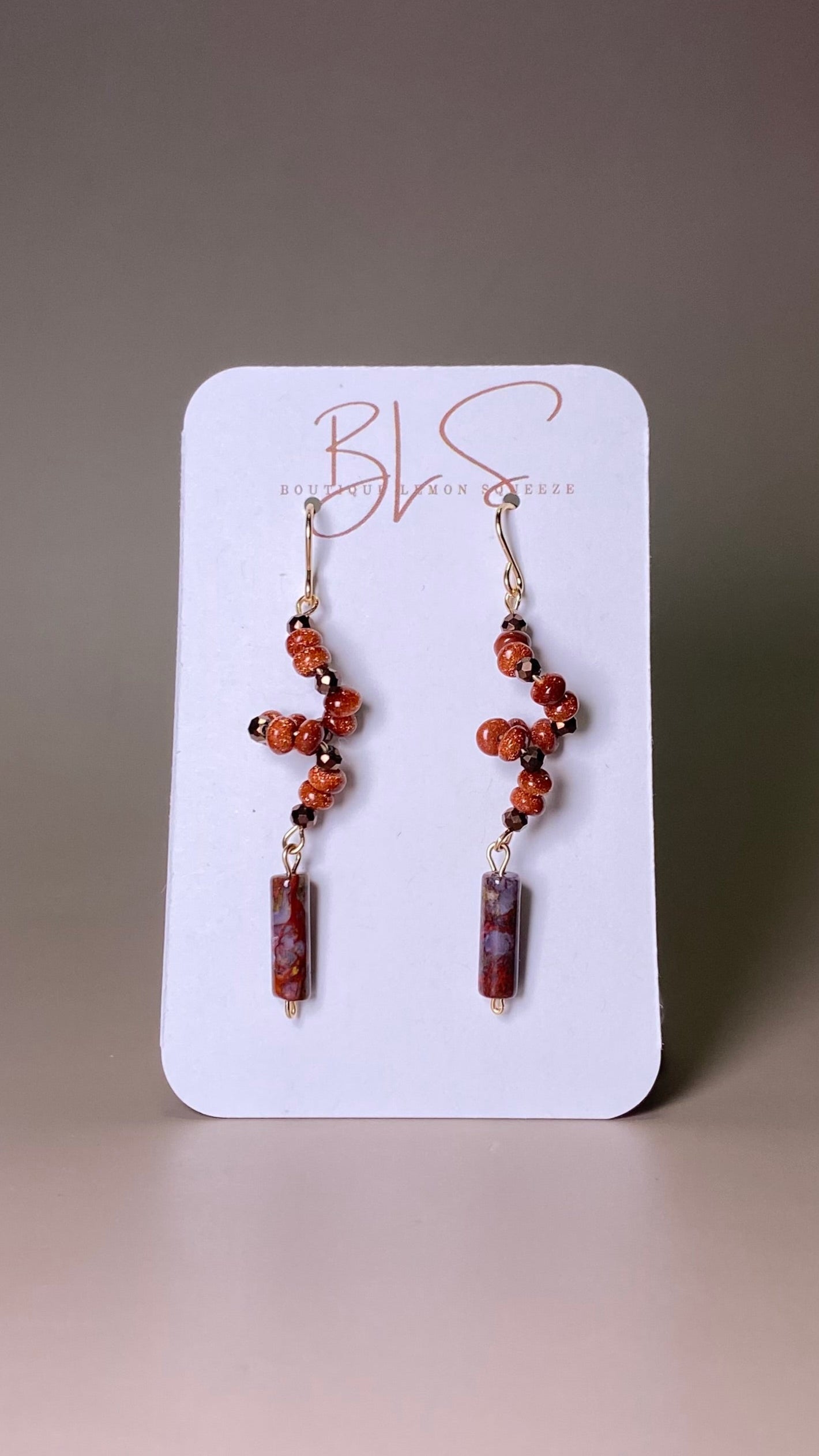 Francesca Goldstone Swirl Earrings