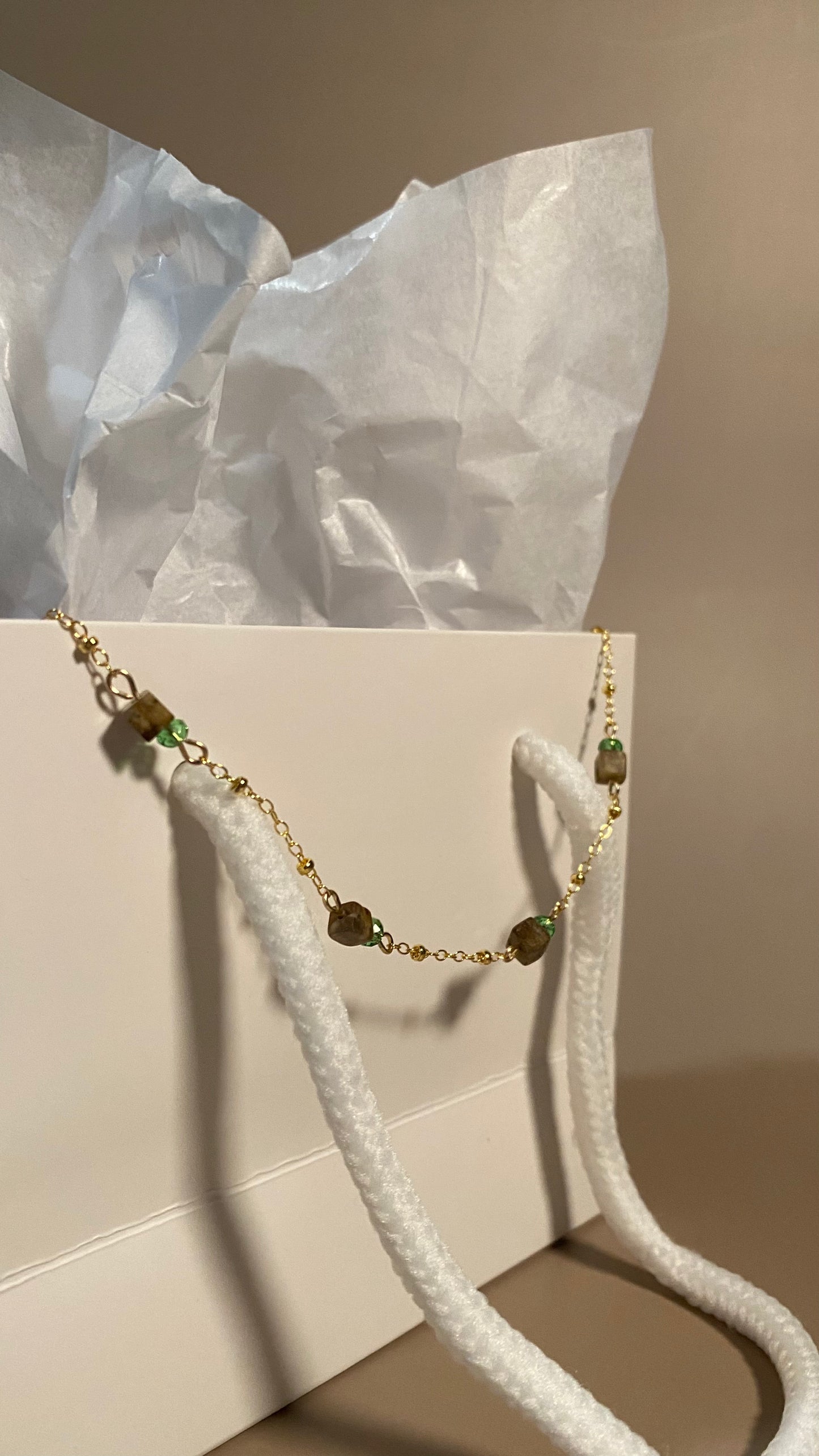 Saffy Zebra Chain Bracelet