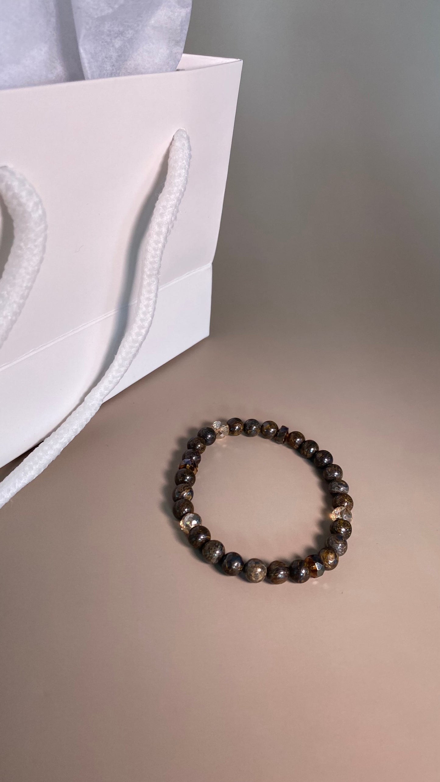 Maddison Bronzite 6mm Bracelet