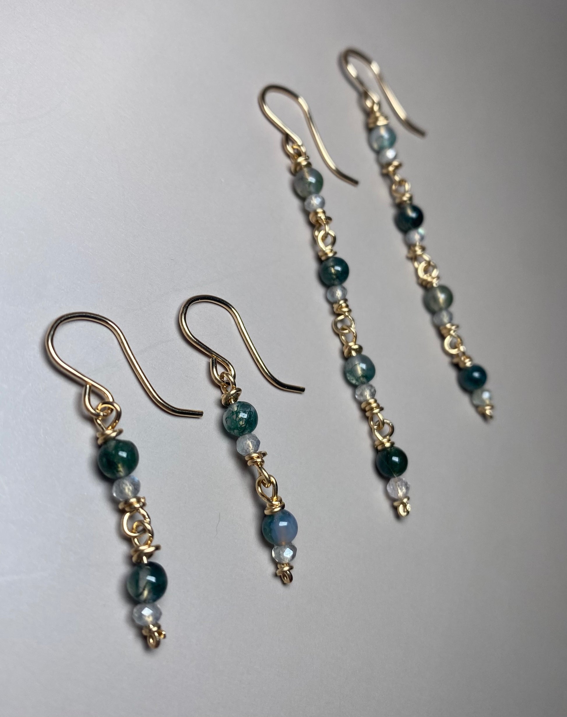 Amelia Earrings Long and Regular